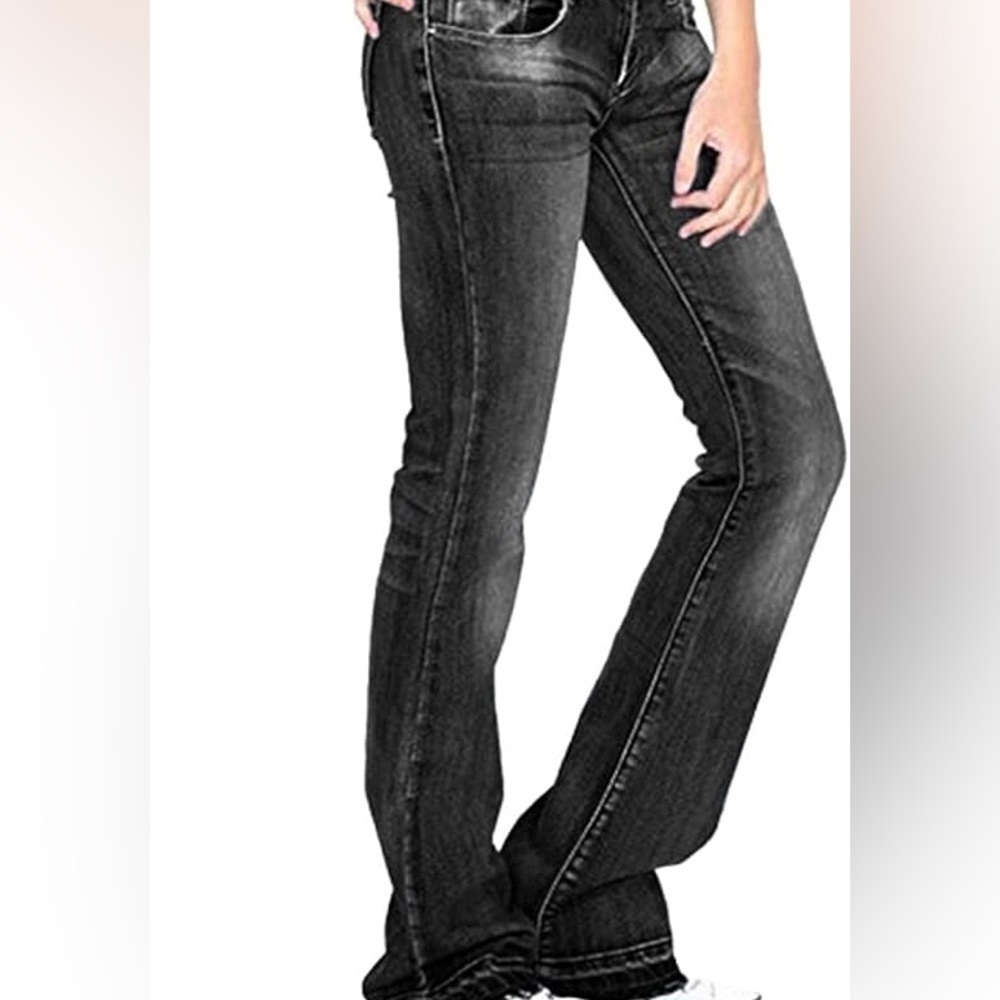 Vero moda jeans grey bootcut pants